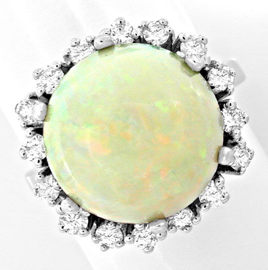 Foto 2 - Neu! Brillant-Ring Traum Riesen Opal!! Weißgold, S8712